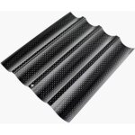 Plaque de cuisson moule 4 baguettes anti - adhsif de cuisson pain plaque pain couleur aleatoir noir Plaque de cuisson moule 4 baguettes anti - adhsif de cuisson pain plaque pain couleur aleatoir noir