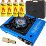 Plaque de cuisson posable noname rchaud  gaz de camping 2 en 1