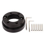 Plaque dadaptation de volant - ashata - 70 mm - alliage daluminium - compatible logitech g25 g27 g29 ...