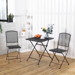 Plaque épaissie garden seating group bistro pour 3 personnes avec 1 table et 2 chaises pliantes terrasse ... Plaque épaissie garden seating group bistro pour 3 personnes avec 1 table et 2 chaises pliantes terrasse ...