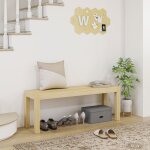 Plaque �paissiebanc 2 places tabouret en bois style rustique table � manger salon banc de cuisine poids ...