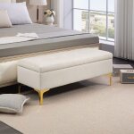 Plaque épaissiebanc avec rangement interior decoration banquette velours look pieds en métal canapé - ... Plaque épaissiebanc avec rangement interior decoration banquette velours look pieds en métal canapé - ...