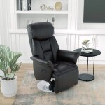 Plaque épaissiefauteuil relax fauteuil tv réglable manuellement avec dossier antidérapant et repose - ... Plaque épaissiefauteuil relax fauteuil tv réglable manuellement avec dossier antidérapant et repose - ...