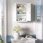 Plaque �paissiekleankin home armoire � pharmacie verrouillable dimensions 30 x 14 x 46 cm avec 3 compartiments ...