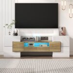 Plaque paissiemeuble tv lgant plateau bas. blanc brillant 145 cm clairage led meubles de salon. design ...