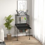 Plaque paissiepawhut birdcage - grande cage de perroquet en peau de tigre avec plateau tagre poste ...
