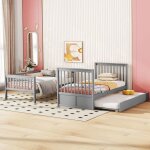 Plaque �paissiestructure de lit nouveau premium sense 90 * 200cm lits superpos�s lit denfant trois lits ...