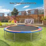 Plaque �paissietrampoline accessoires housse couvercle filet de s�curit� pour 8 � 15 � 366cm couleur ...