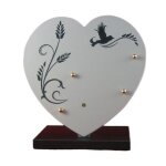 Plaque fun�raire en granit c?ur �pi