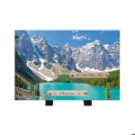 Plaque fun�raire en granit lac et montagne