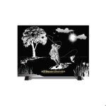 Plaque fun�raire en granit p�cheur