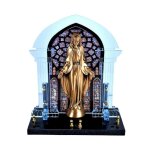 Plaque fun�raire originale et moderne grande vierge