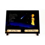 Plaque fun�raire personnalis�e �toile filante