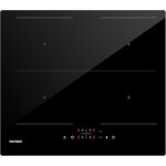 Plaque  induction 4 foyers encastrable l59 x p52 cm - wehimo plaque de cuisson electrique 6800w - 9 ...