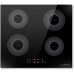 Plaque � induction encastrable - cactose - 60 cm - 4 feux 7200w - boost - verrouillage enfants