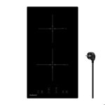 Plaque induction gudsunal domino induction 2 foyers encastrable 3600 wchauffage  basse puissance boost ...