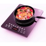 Plaque À induction2200w plaque de cuisson induction portable avec fonctionnement silencieux8 modes de ... Plaque À induction2200w plaque de cuisson induction portable avec fonctionnement silencieux8 modes de ...