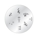 Plaque konad m5 stamping french manucure ongles nail art