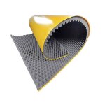 Plaque mousse alvolaire 1. 00 da00071 environ 49. 5 x 102 x 4 cm isolation accoustique