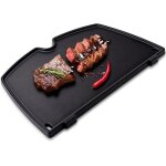 Plaque de plancha pour weber gasgrill q100 q1200 q1400 electrique q1000 q1400 32cm grille plancha pour ...