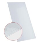 Plaque polycarbonate alv�olaire 3500 x 980 x 16mm - l: 3. 5 m - l: 98 cm - e: 16 mm - clair