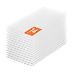 Plaque en polycarbonate - vevor - 1210x605x8 mm - panneaux de toit en feuilles lot de 14 - toiture plastique ...