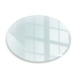 Plaque de protection fi60 rond a cheminée transparent plaque décorative de cheminée Plaque de protection fi60 rond a cheminée transparent plaque décorative de cheminée