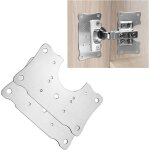Plaque de rparation de charnire darmoire avec trouplaque de rparation de charniresupports de rparation ...