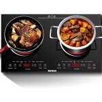 Plaque vitrocramique 2 feux  poserplaque electrique posable 2 foyersplaque de cuisson electrique portable ...