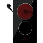 Plaque vitrocramique 2 feux encastrable 30cmtable de cuisson vitrocramique 2 zonescuisinire lectriquedomin ...