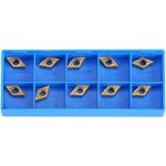 Plaquettes de tournage en carbure de tungstne dcmt5151 revtues multicouches pour tour commande couleurs ...