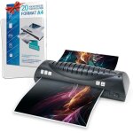 Plastifieuse a4 avec 20 pochettes a4 incluses machine  plastifier  chaud pour documents a4 a5 a6 - ...