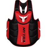 Plastron de protection mytra fusion - protection abdominale de corps body protector - rouge Plastron de protection mytra fusion - protection abdominale de corps body protector - rouge
