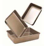 Plat à four - lot de 3 - sonook - inox rectangulaire en métalplat à four - plat de cuisson pour gâteau ... Plat à four - lot de 3 - sonook - inox rectangulaire en métalplat à four - plat de cuisson pour gâteau ...