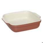 Plat  four en cramique 16x16cm - 5 five simply smart - rouge