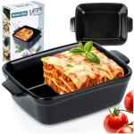 Plat � four en c�ramique - vilde - 350 ml - compatible four micro - ondes lave - vaisselle - noir �l�gant ...