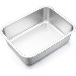 Plats four plat inox rectangulaire plaque de cuisson idéal pour gratin / lasagne / brownie / casseroles ... Plats four plat inox rectangulaire plaque de cuisson idéal pour gratin / lasagne / brownie / casseroles ...