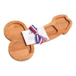 Plateau en bois pour apritifs plateau de service en bois de forme unique dcoration pour fte pendaison ...