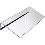 Plateau de clavier en acrylique transparent support de clavier ergonomique et inclin� pour bureau