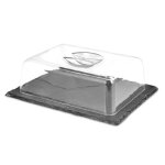 Plateau a fromage - cloche a fromage h - h - 9800 - copri formaggio base ardesia rettangolare 25x20cm ... Plateau a fromage - cloche a fromage h - h - 9800 - copri formaggio base ardesia rettangolare 25x20cm ...