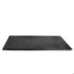 Plateau en marbre white nord lacor - noir - 53x165 cm (gn 2 / 4)