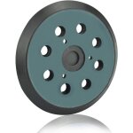 Plateau de pon�age 125mm disques de pon�age � 8 trous patin ponceuse 5 pouces(noir)