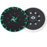 Plateau ponceuse 150 mm avec aspiration de poussire filetage m8 compatible avec ponceuses bosch et makita ...