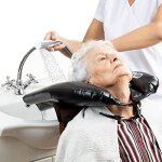 Plateau portable bac a shampooing domicile bac pour laver les cheveux bassin gonflable pour laver les ...