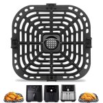 Plateau de rechange pour friteuse � air chaud vortex 6 en 1 gourmia gaf735 6 qt accessoires dorigine ...