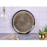 Plateau de service - bjorn - genesis - 33 cm - grs maill - marron volcanique