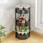 Plateau tournant epices porte - Épices rotatif tourniquet À epices en acier au carbone noir support de ... Plateau tournant epices porte - Épices rotatif tourniquet À epices en acier au carbone noir support de ...