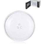 Plateau tournant micro onde 25. 5 cm verre micro - ondes universel avec 3 fixations convientassiette ...