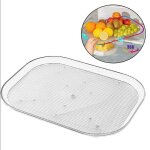 Plateau tournant réfrigérateur rectangle support À Épices en acrylique réfrigérateur 360°rotatif plateau ... Plateau tournant réfrigérateur rectangle support À Épices en acrylique réfrigérateur 360°rotatif plateau ...