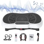 Plateformes vibrantes 99 niveaux dintensit 5 programmes prenregistrs avec cordes de tension et cordes ...